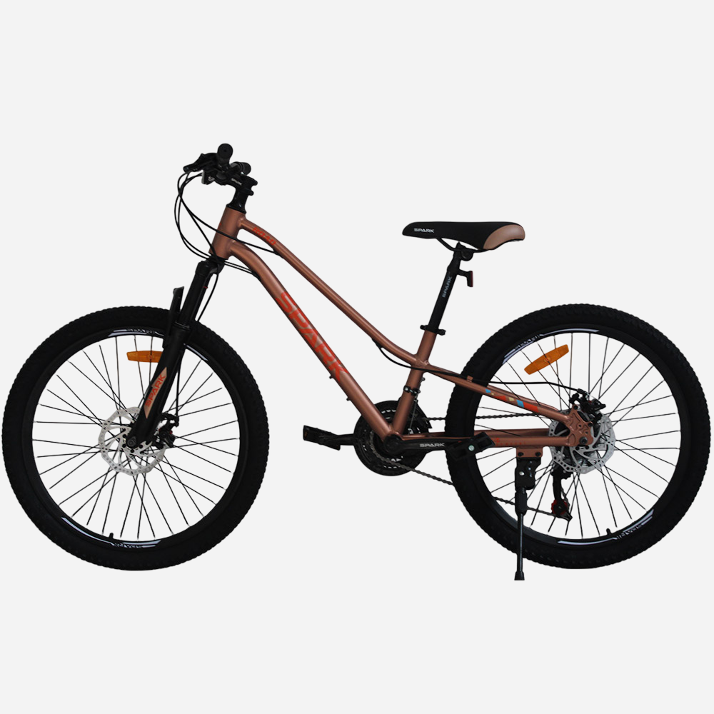 Гірський велосипед Spark ROAD 24" вид збоку зліва, трансмісія SHIMANO 21 швидкість