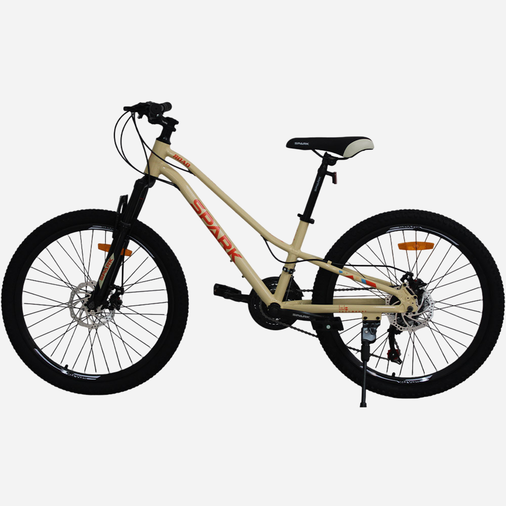 Гірський велосипед Spark ROAD 24" вид збоку зліва, трансмісія SHIMANO 21 швидкість