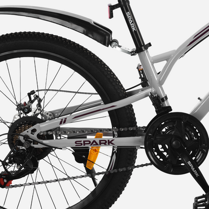 Spark SURF 24" — трансмісія SHIMANO, система передач та заднє дискове гальмо