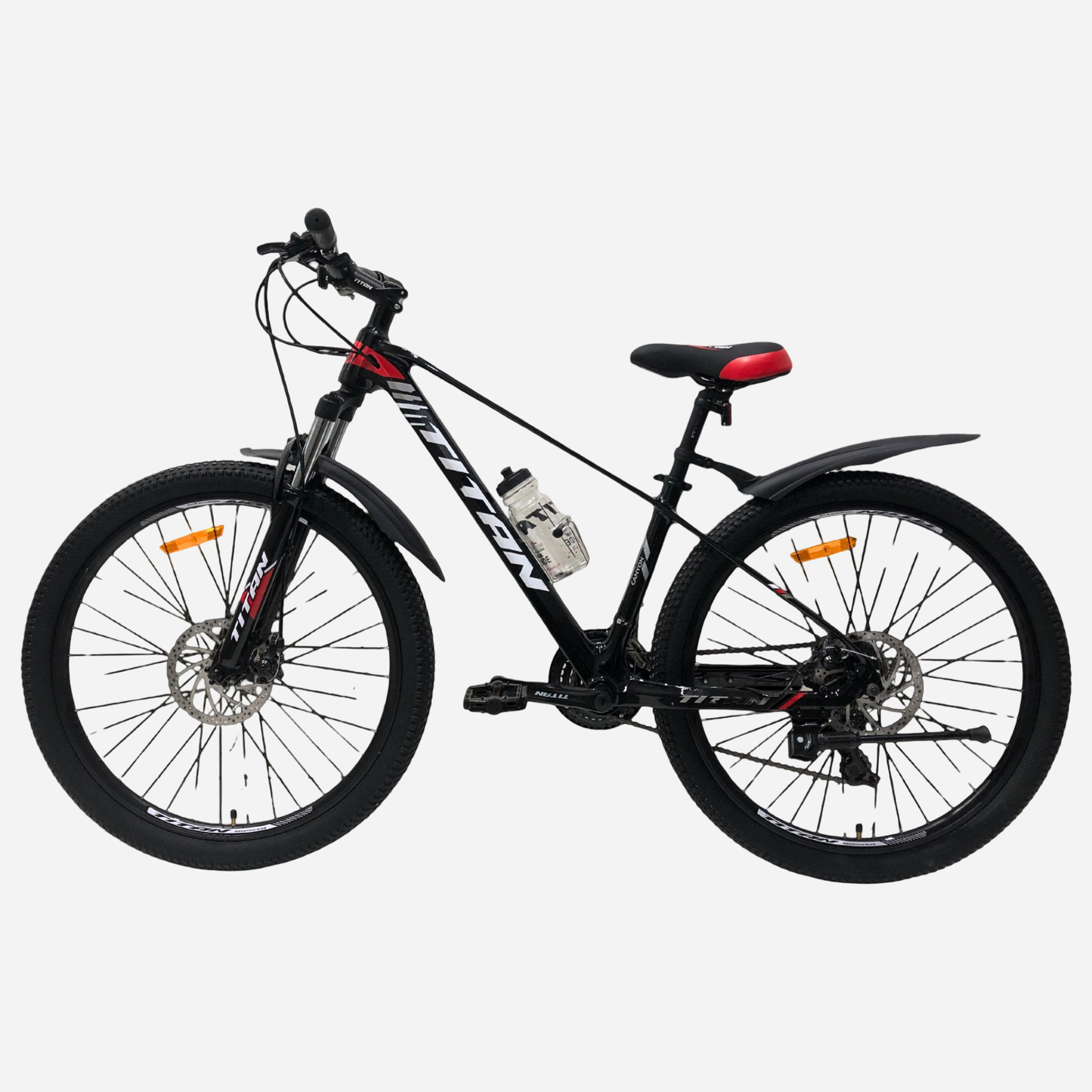 Titan Canyon 27.5" MTB хардтейл, Shimano 21 швидкість, дискові гальма, вид зліва