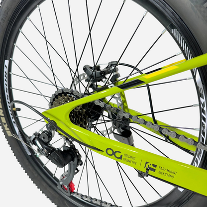 Titan Mars 24" — задня касета Shimano, дисковий гальмо, технологія Organic Geometry