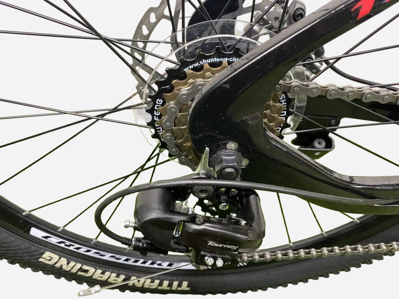 Гірський велосипед Titan Shadow 26" магнієва рама Shimano 15.5"