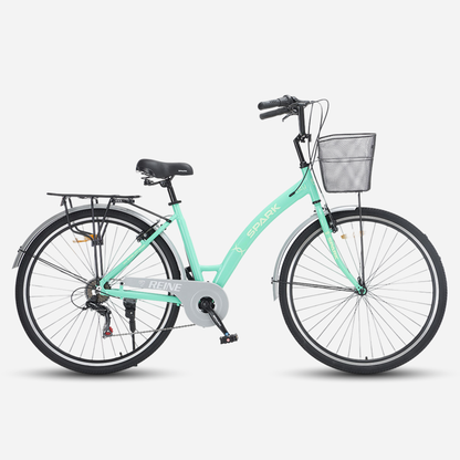 Міський велосипед SPARK CITY REINE 28" м'ятний — вид справа