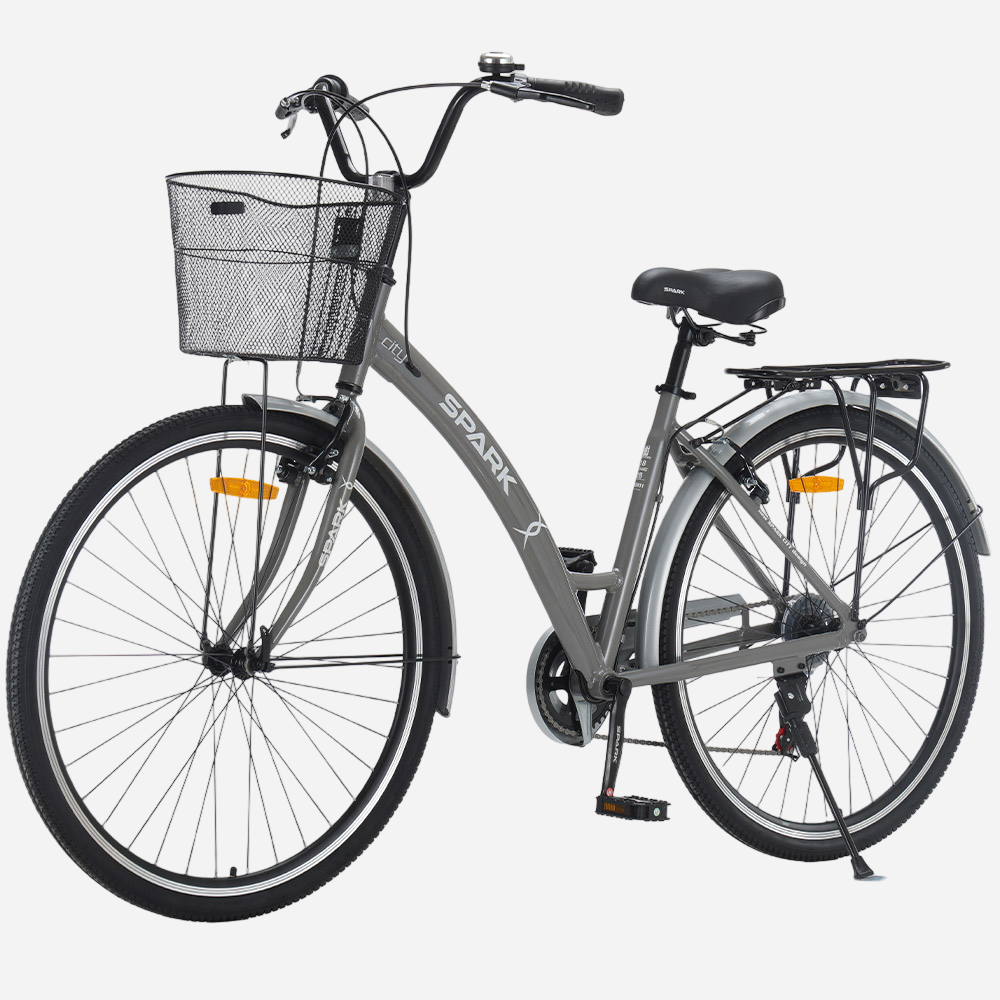 Міський велосипед SPARK CITY REINE 28" алюмінієва рама 18"