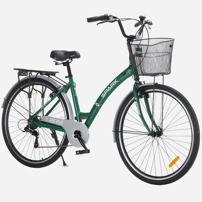 Міський велосипед SPARK CITY REINE 28" алюмінієва рама 18"