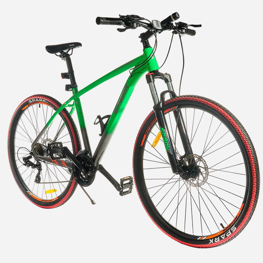 Гірський велосипед Spark LOT 100 29" алюмінієва рама 19" Зелений