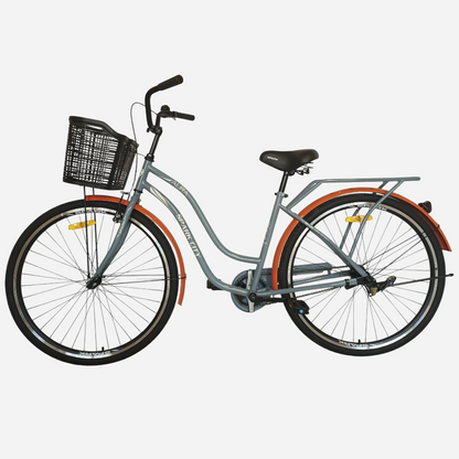 Міський велосипед SPARK CITY AURA 28", стальна рама 18", кошик
