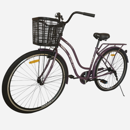 Міський велосипед SPARK CITY AURA 28", стальна рама 18", кошик