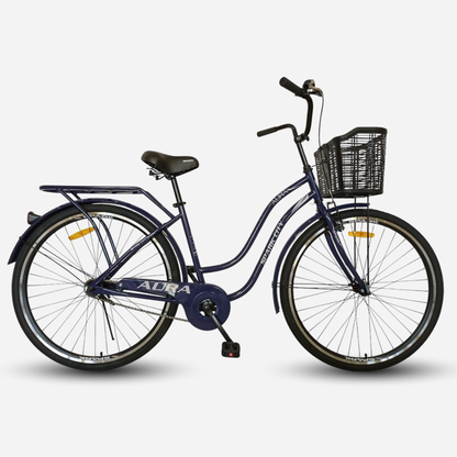 Міський велосипед SPARK CITY AURA 28", стальна рама 18", кошик