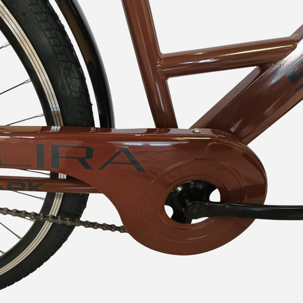 Міський велосипед SPARK CITY LIRA 26", стальна рама 17", кошик