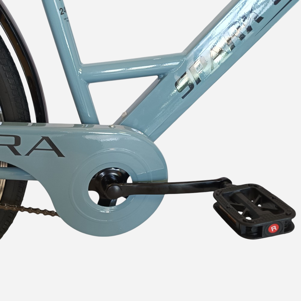 Міський велосипед SPARK CITY LIRA 26", стальна рама 17", кошик
