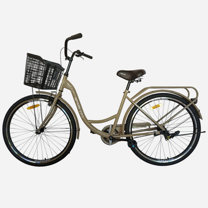 Міський велосипед SPARK CITY SOLA 26", стальна рама 17", кошик