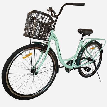 Міський велосипед SPARK CITY SOLA 26", стальна рама 17", кошик