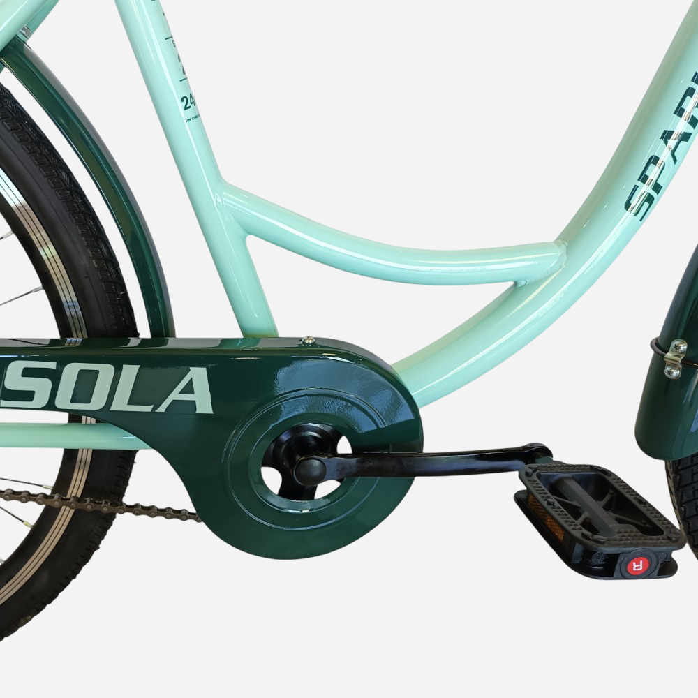 Міський велосипед SPARK CITY SOLA 26", стальна рама 17", кошик