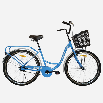 Міський велосипед SPARK CITY SOLA 26", стальна рама 17", кошик