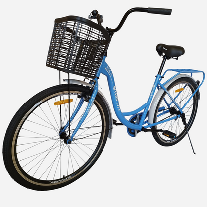 Міський велосипед SPARK CITY SOLA 26", стальна рама 17", кошик