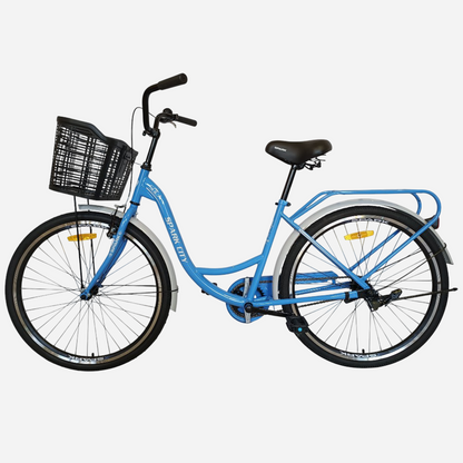 Міський велосипед SPARK CITY SOLA 26", стальна рама 17", кошик