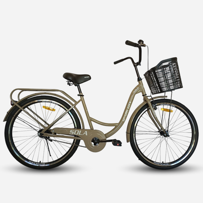Міський велосипед SPARK CITY SOLA 26", стальна рама 17", кошик