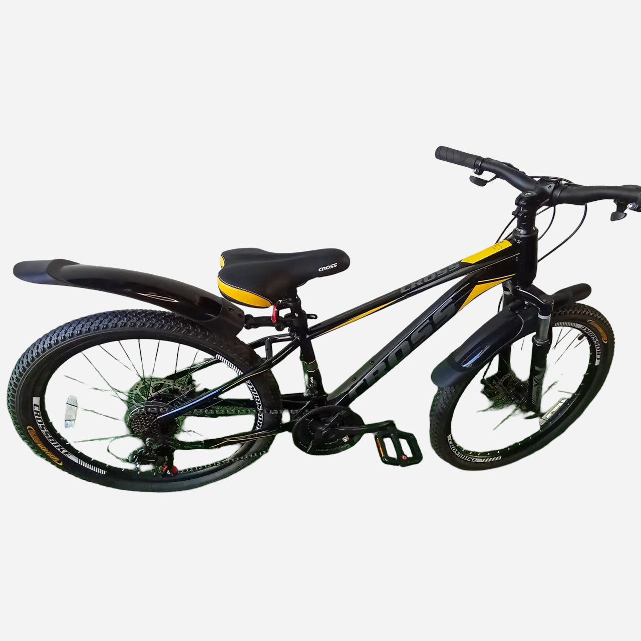 Задній ротор дискового гальма 160 мм велосипеда Cross Forest 2024, обід Crossbike, ланцюг