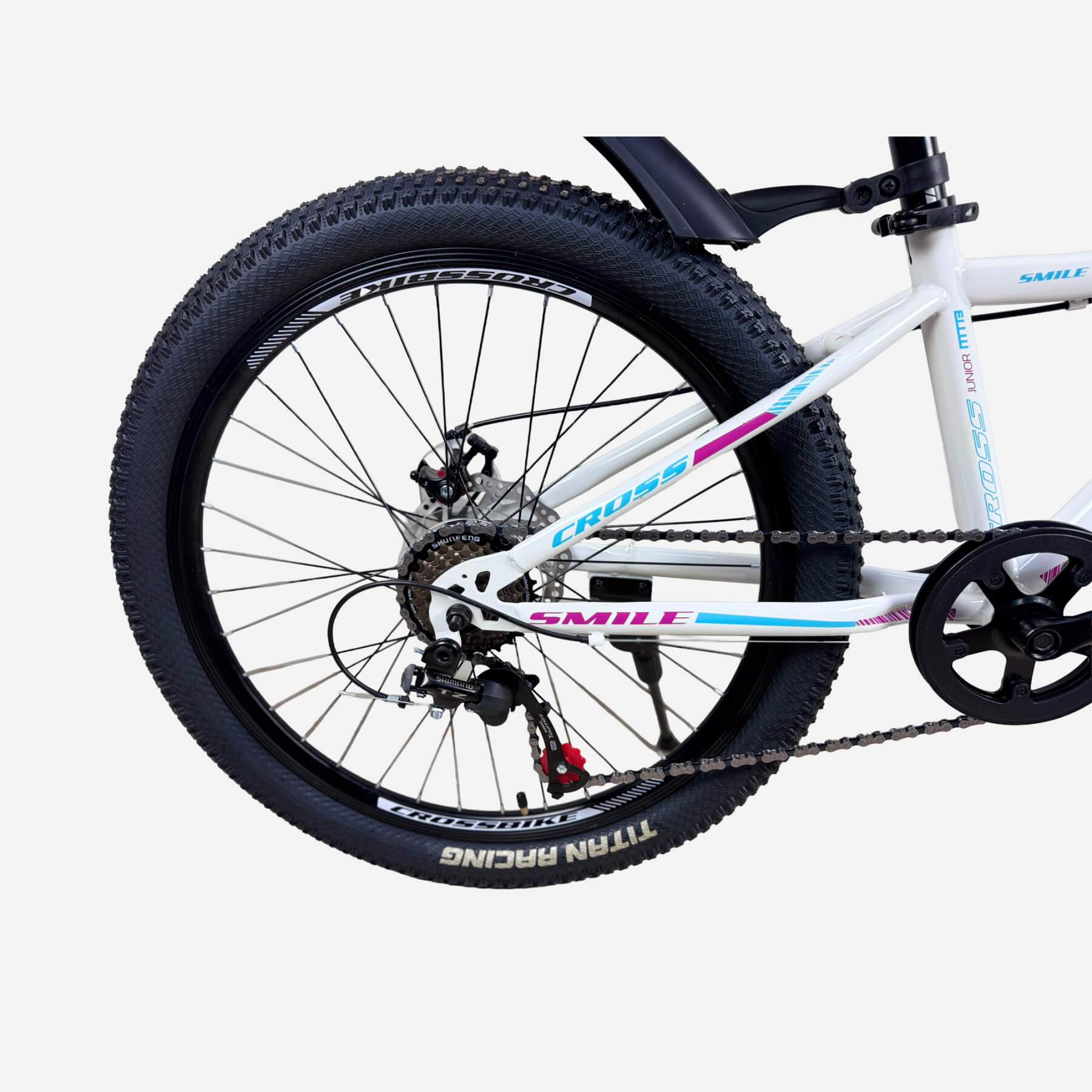 Cross SMILE 26″ — задня втулка, дискове гальмо, перемикач Shimano