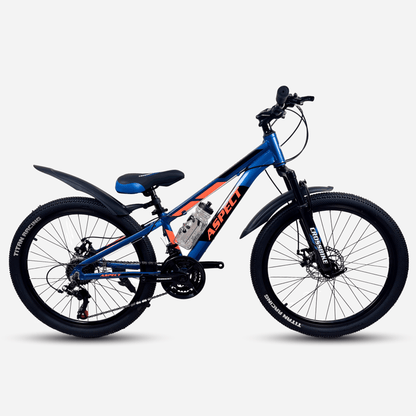 Гірський велосипед CrossBike Aspect 26" синій, рама 13", вид збоку