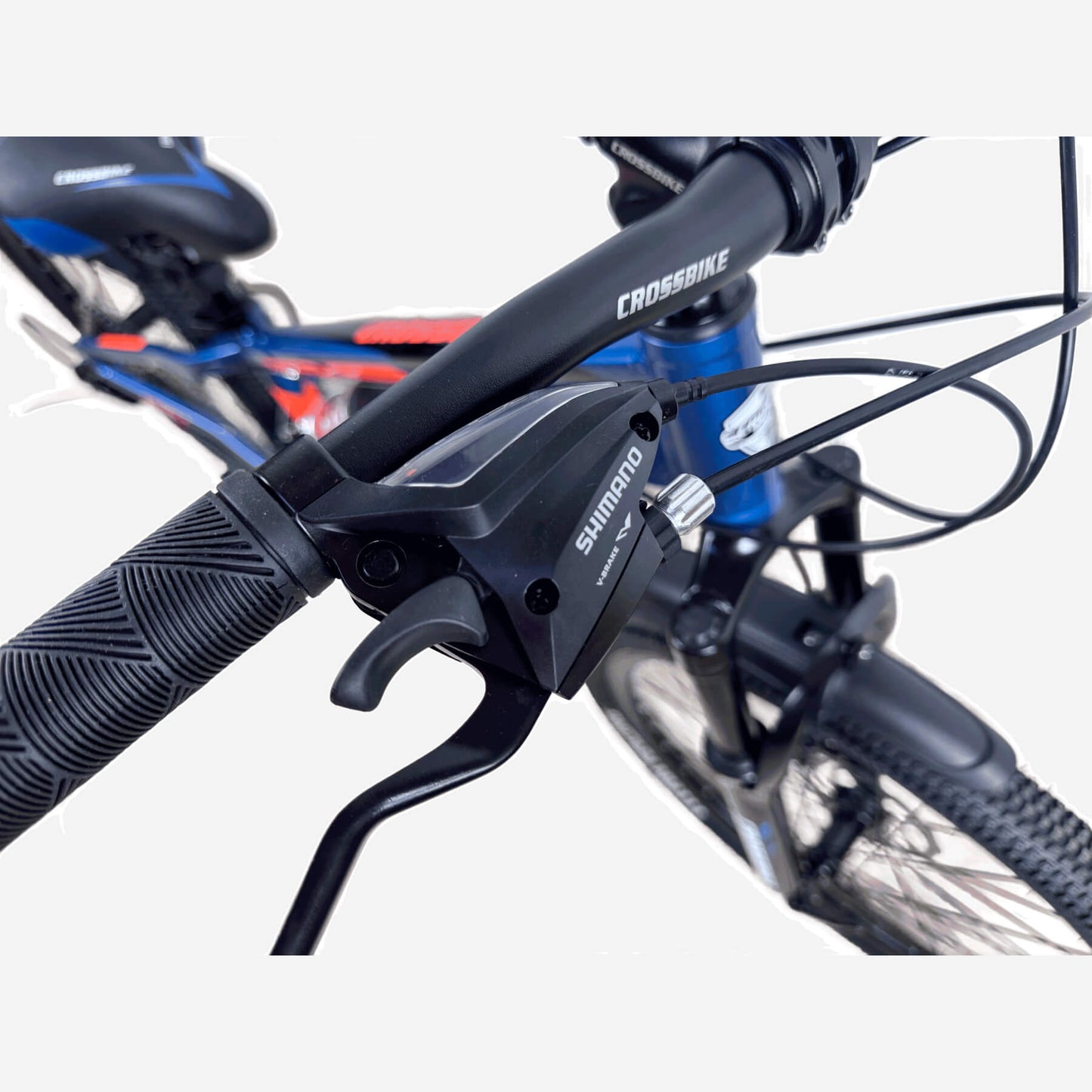 Гальмівна ручка Shimano на велосипеді CrossBike Aspect 26"
