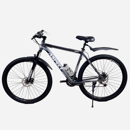 CrossBike Aspect 29" алюмінієва рама 19", вид зліва з підніжкою