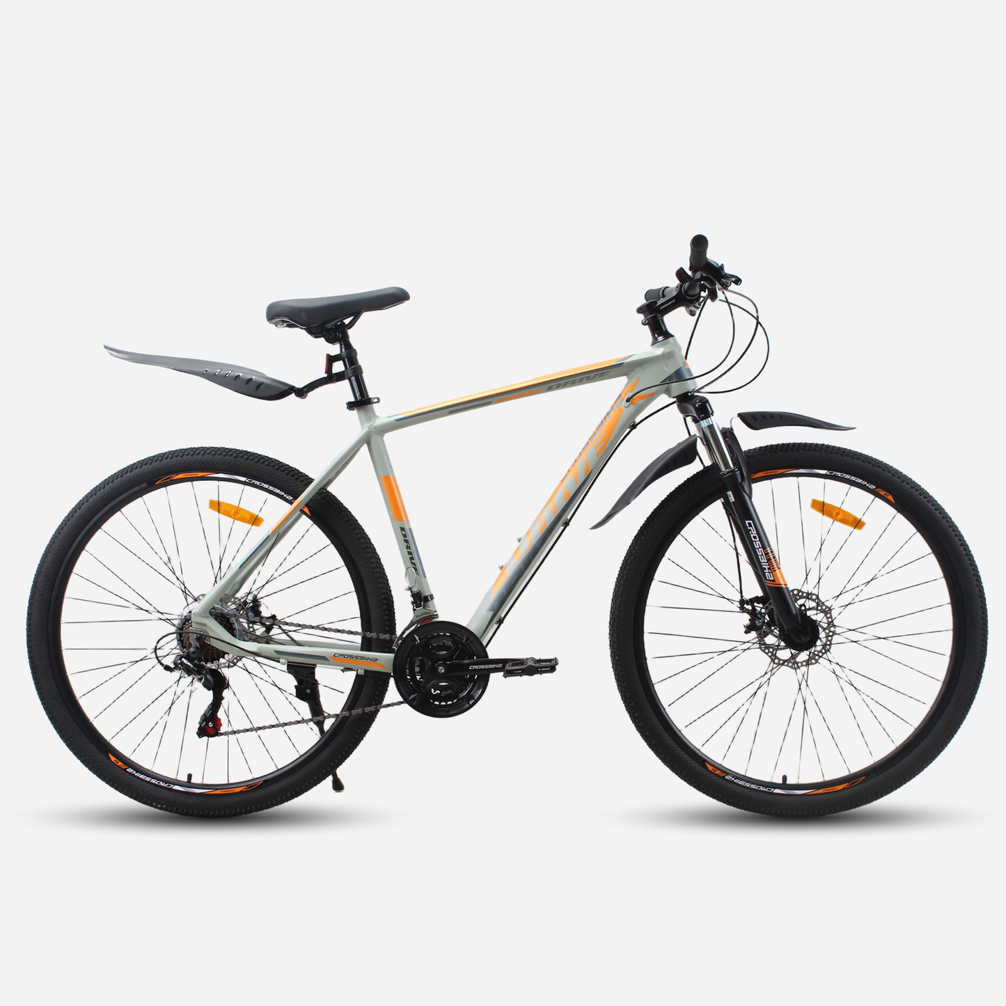 Гірський велосипед Crossbike Drive 29" алюмінієва рама 21" вигляд справа