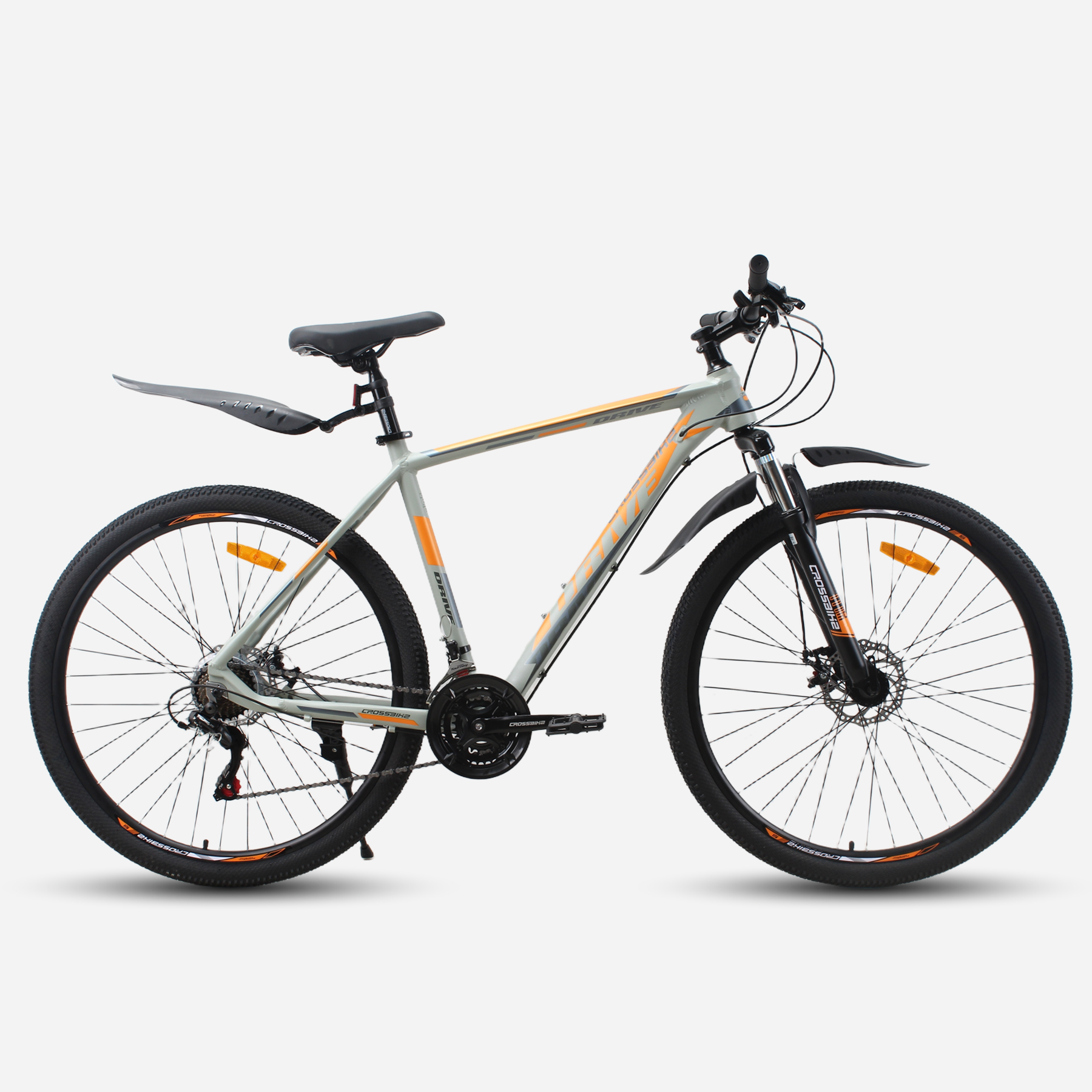 Гірський велосипед Crossbike Drive 29" алюмінієва рама 21" вигляд справа