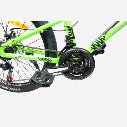 Система шатунів 42T та педалі NECO на дитячому велосипеді CrossBike Everest 24"