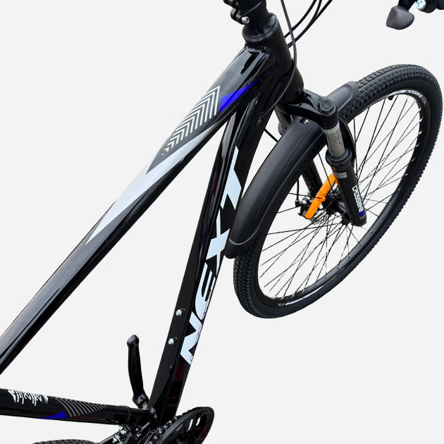 CrossBike Next 2025 — алюмінієва рама 12" з логотипом NEXT, амортизаційна вилка
