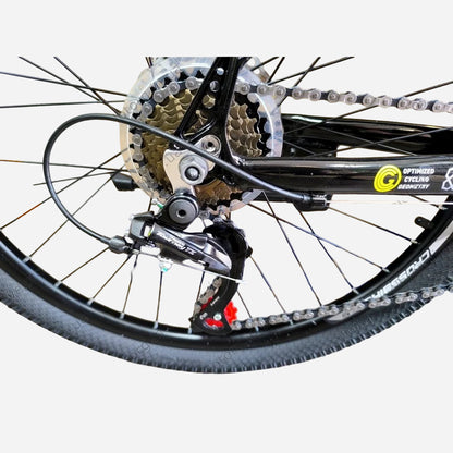 CrossBike Next 2025 24" — задній перемикач Shimano Tourney TZ, касета 7 зірок, деталь