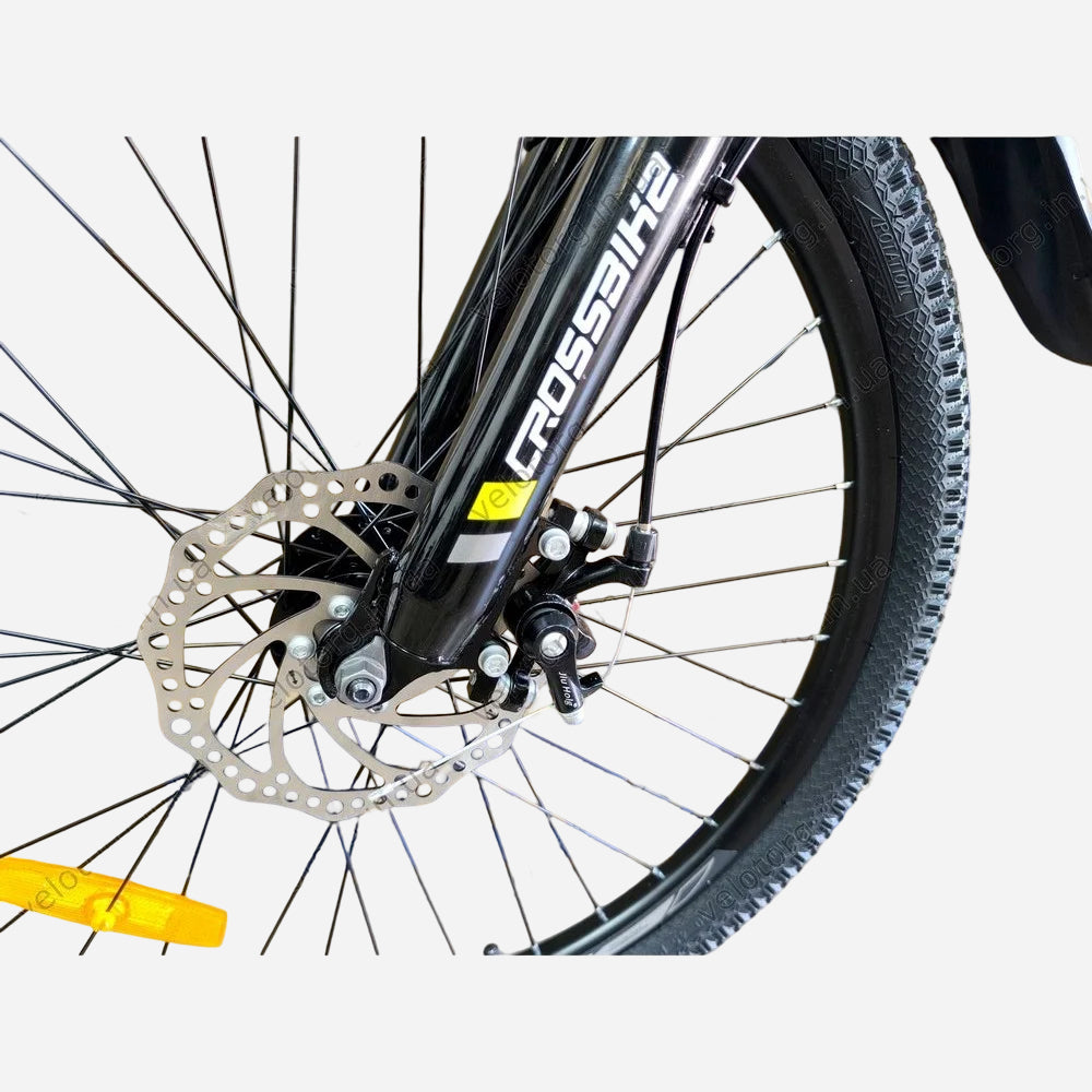 CrossBike Next 2025 24" — дисковий механічний гальмо 160 мм, амортизаційна вилка CrossBike