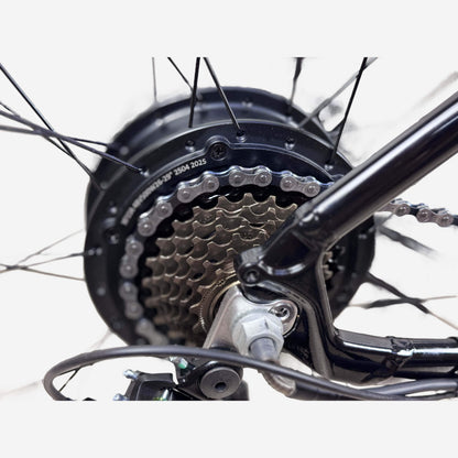 Заднє мотор-колесо 500W електровелосипеда CrossBike Pacific, касета Shimano 21 швидкість