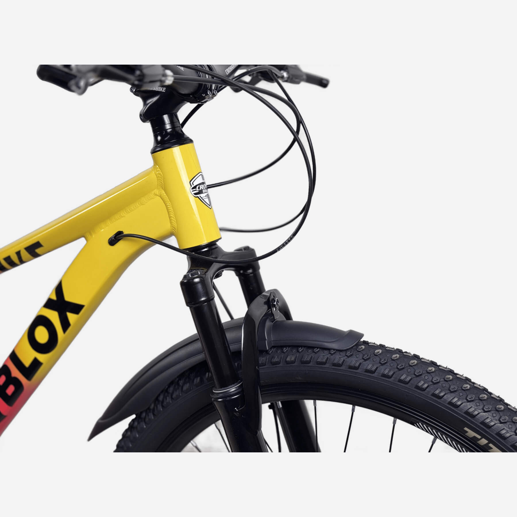 Амортизаційна вилка CrossBike Roblox 26" з переднім крилом