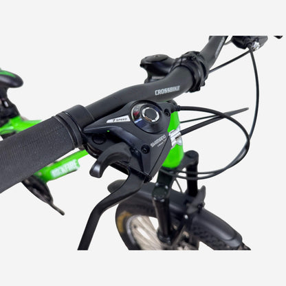 Манетка Shimano 7 Speed та гальмівна ручка велосипеда CrossBike Rockfire 26"