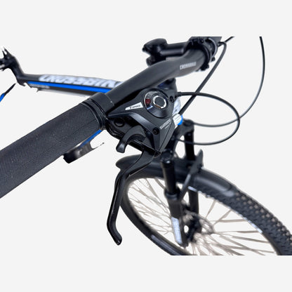Манетка Shimano 7 Speed та гальмівна ручка велосипеда CrossBike Rockfire 29"
