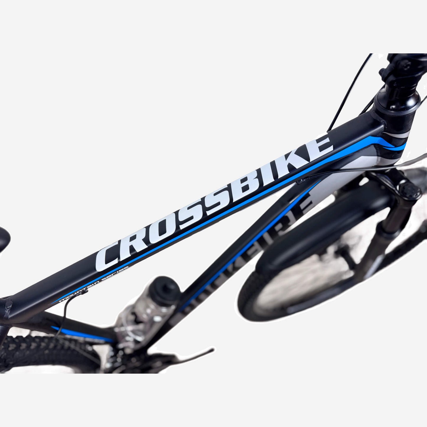 Сталева рама CrossBike Rockfire 29" з синіми акцентами