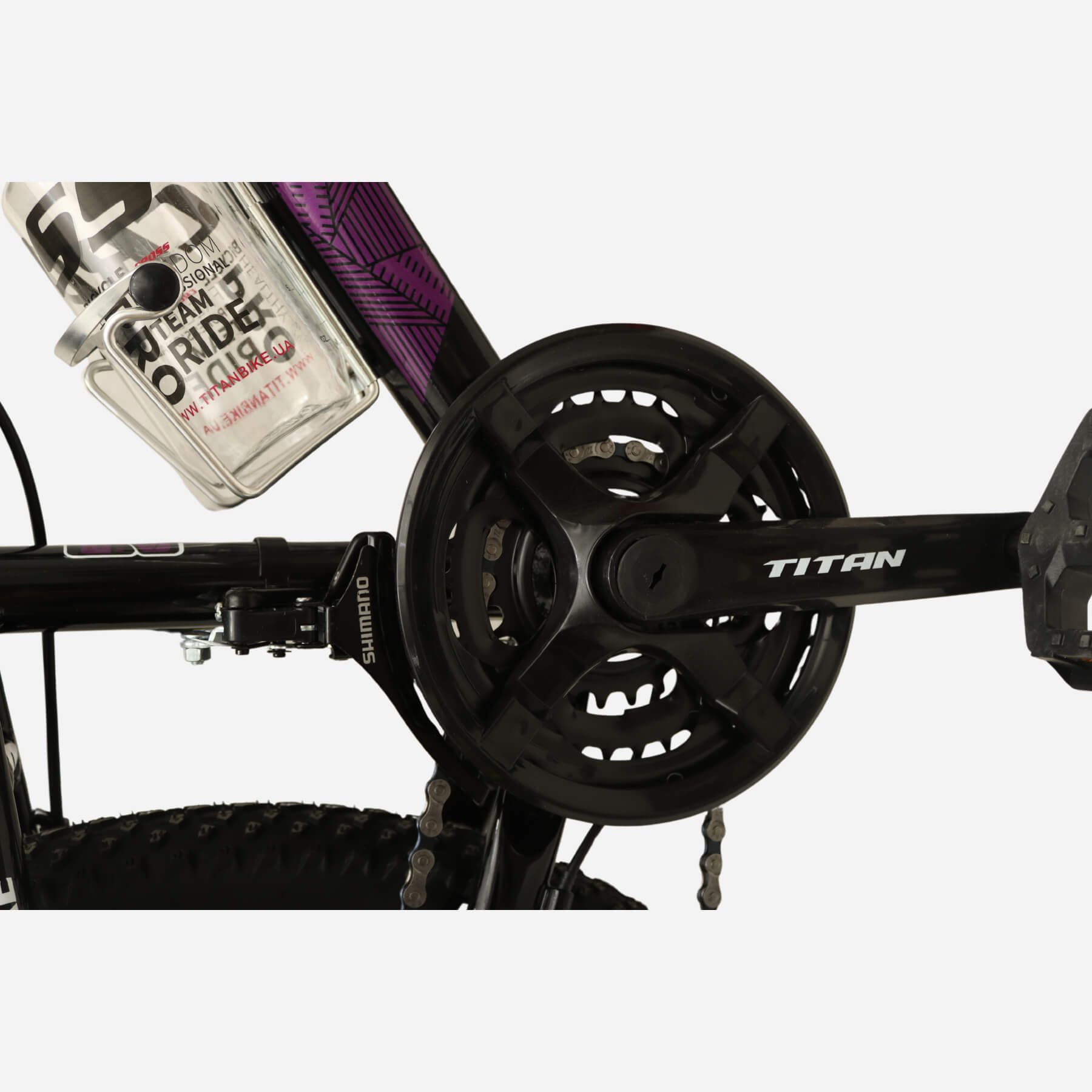  Cross Sigma 2024 — система шатунів Titan, перемикач Shimano, трансмісія 21 швидкість