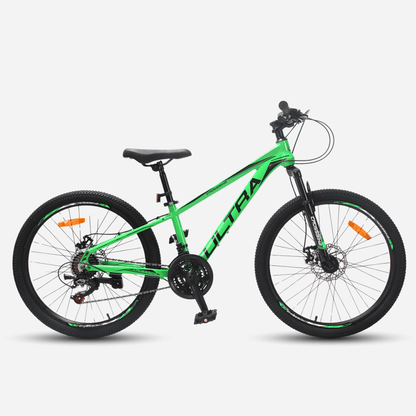 Гірський велосипед CrossBike Ultra 24" алюмінієва рама 12"