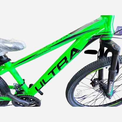 Гірський велосипед CrossBike Ultra 24" алюмінієва рама 12"