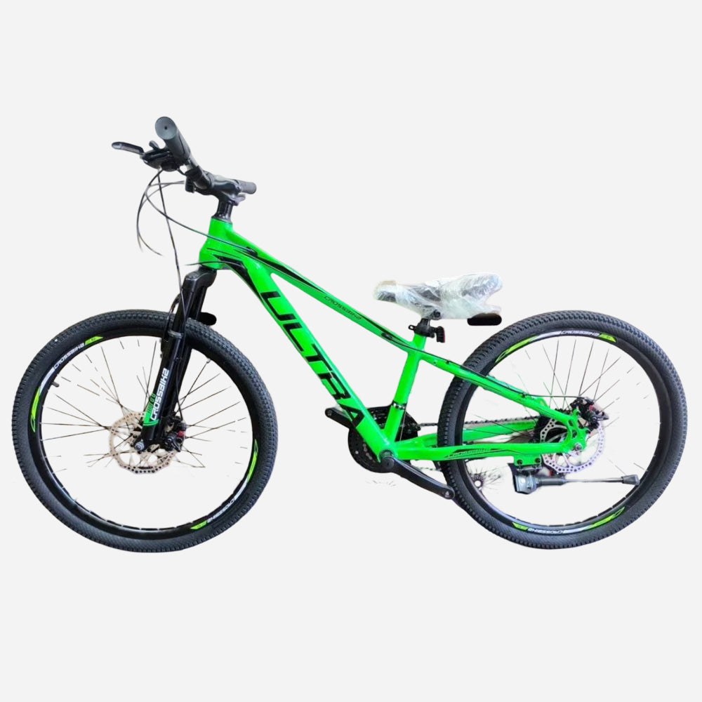 Гірський велосипед CrossBike Ultra 24" алюмінієва рама 12"