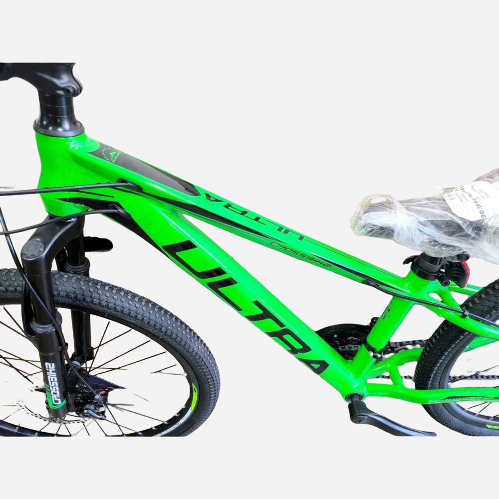 Гірський велосипед CrossBike Ultra 24" алюмінієва рама 12"