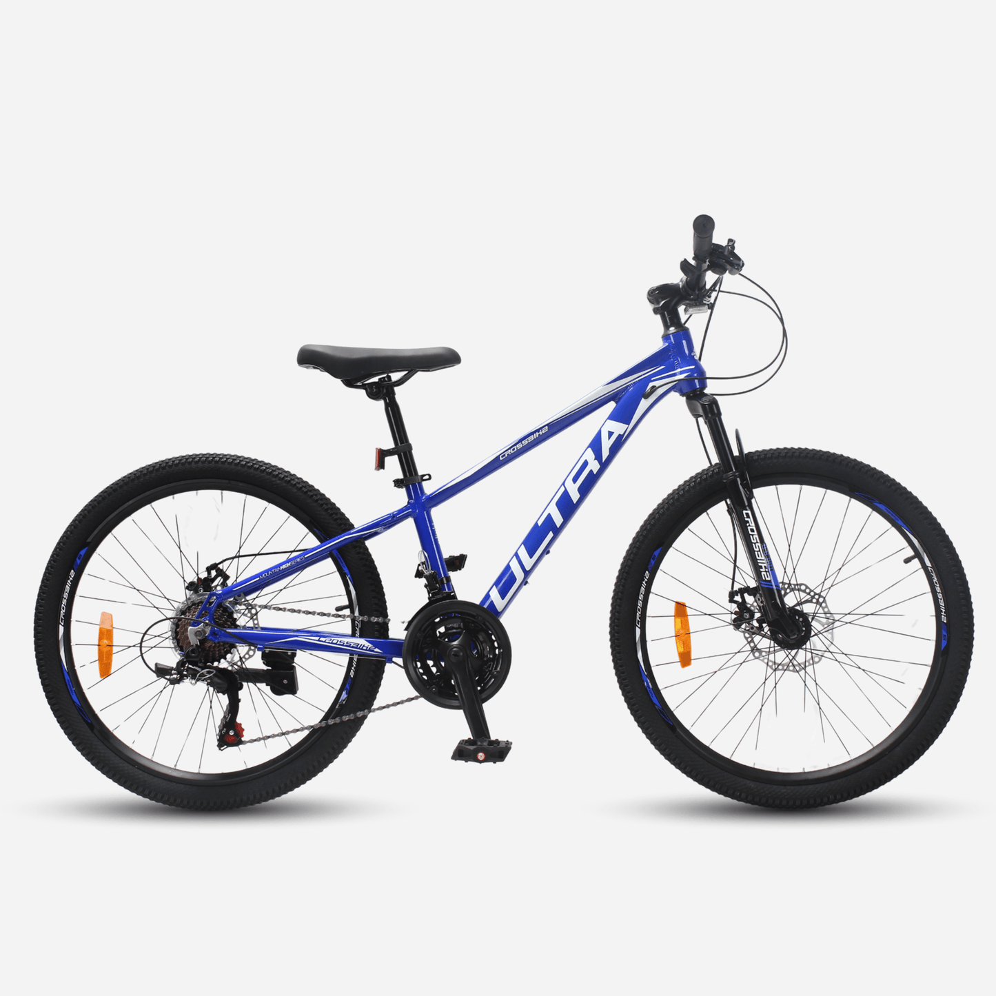 Гірський велосипед CrossBike Ultra 24" алюмінієва рама 12"