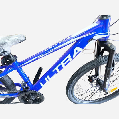 Гірський велосипед CrossBike Ultra 24" алюмінієва рама 12"