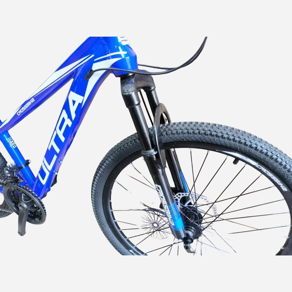 Гірський велосипед CrossBike Ultra 24" алюмінієва рама 12"