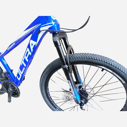 Гірський велосипед CrossBike Ultra 24" алюмінієва рама 12"