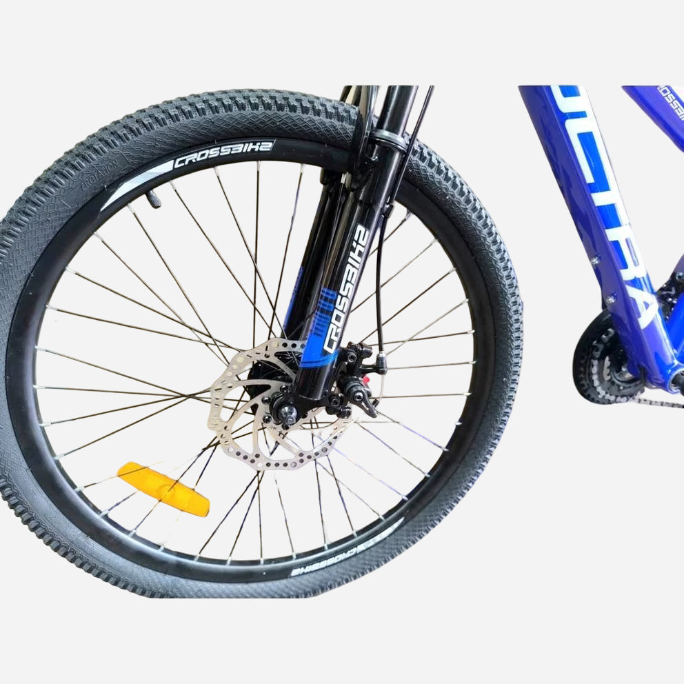 Гірський велосипед CrossBike Ultra 24" алюмінієва рама 12"