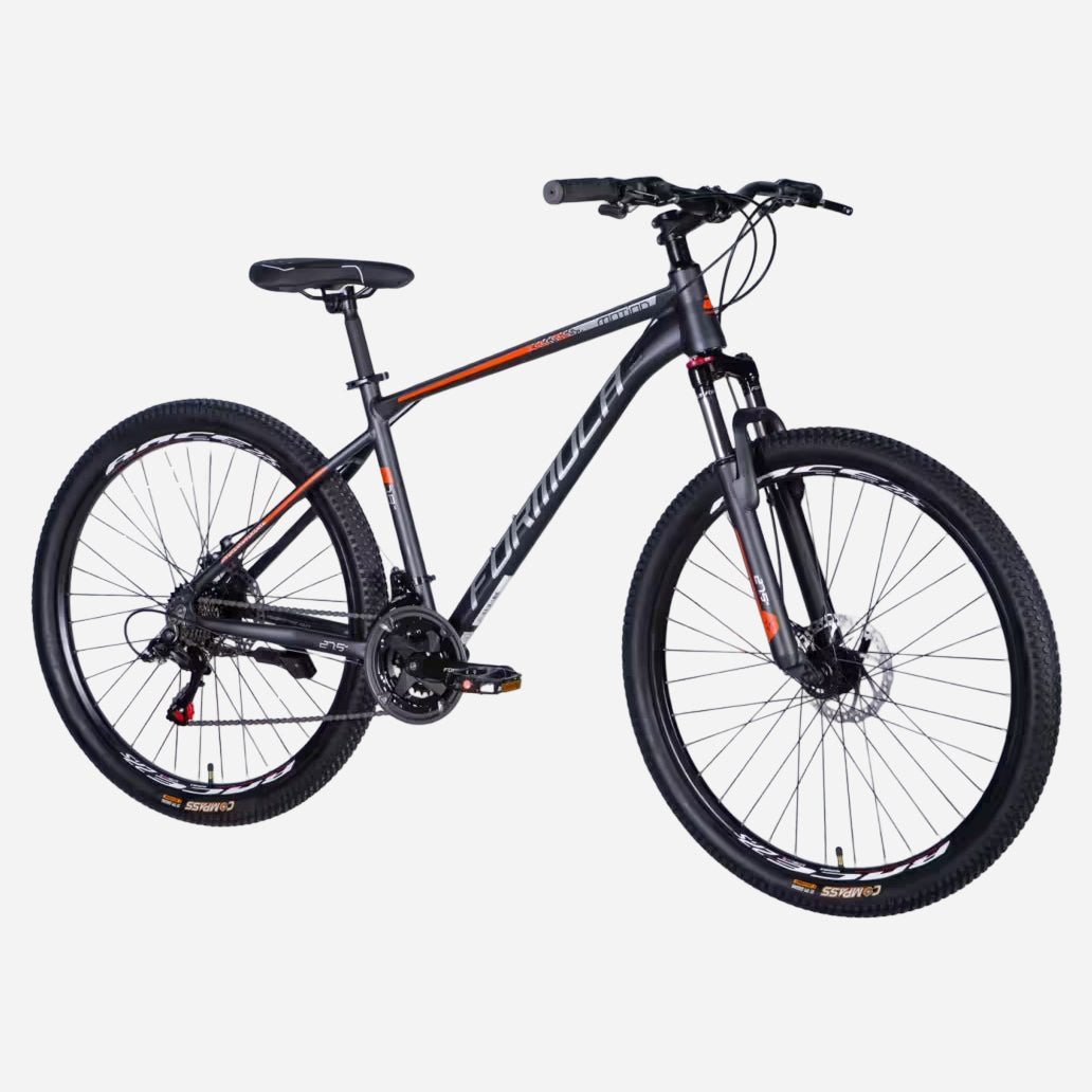 Гірський велосипед Formula MOTION 27.5" алюмінієва рама 18", вид спереду збоку
