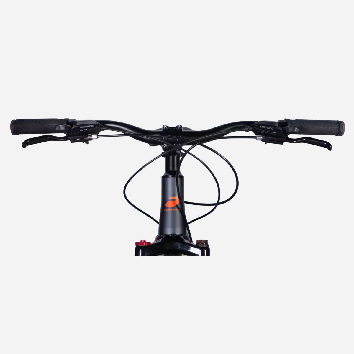 Кермо велосипеда Formula MOTION 27.5" з моноблоками Shimano ST-EF500, вид спереду